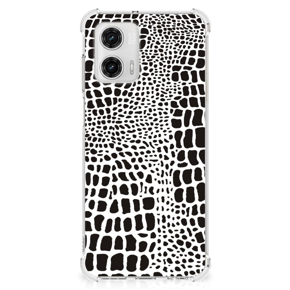 Motorola Moto G73 Case Anti-shock Slangenprint