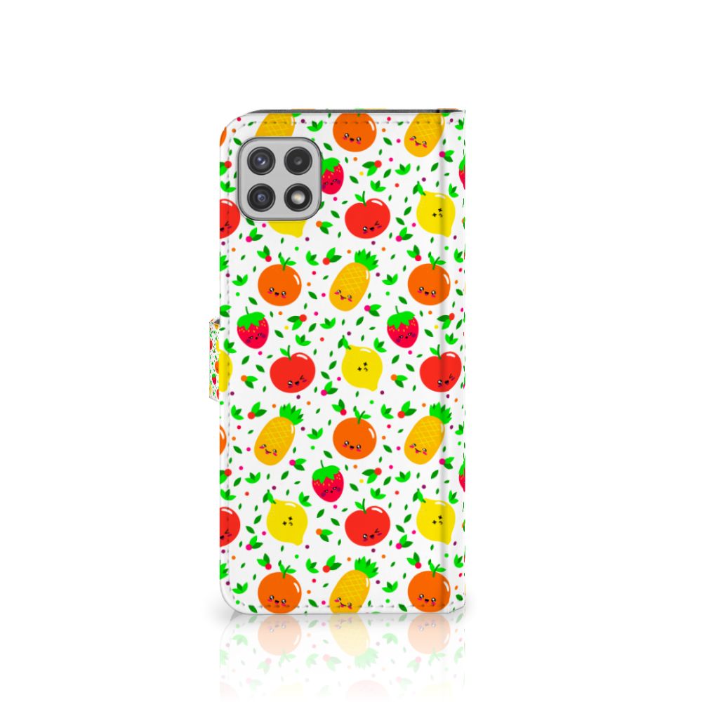 Samsung Galaxy A22 5G Book Cover Fruits