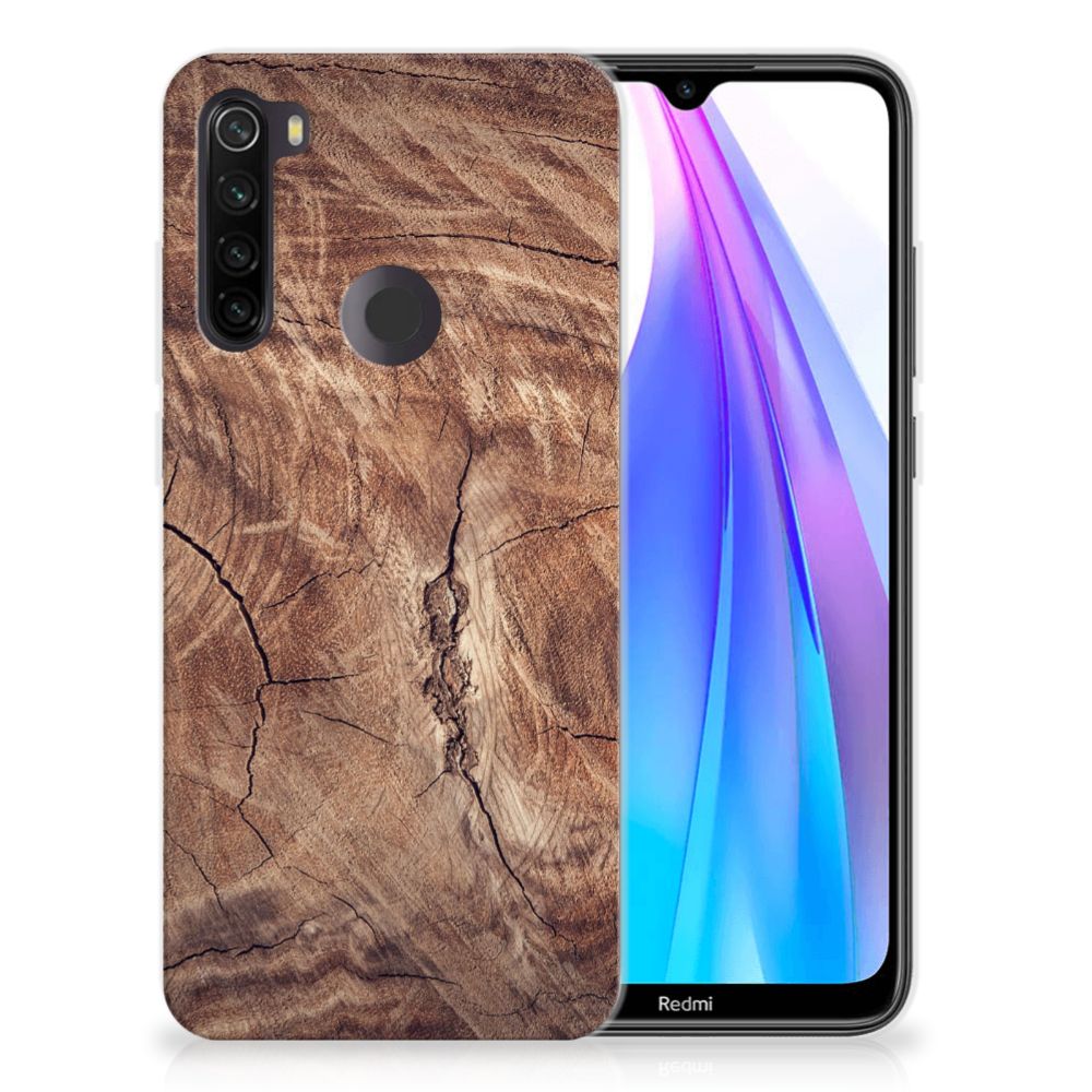 Xiaomi Redmi Note 8T Bumper Hoesje Tree Trunk