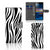 Sony Xperia 10 Telefoonhoesje met Pasjes Zebra