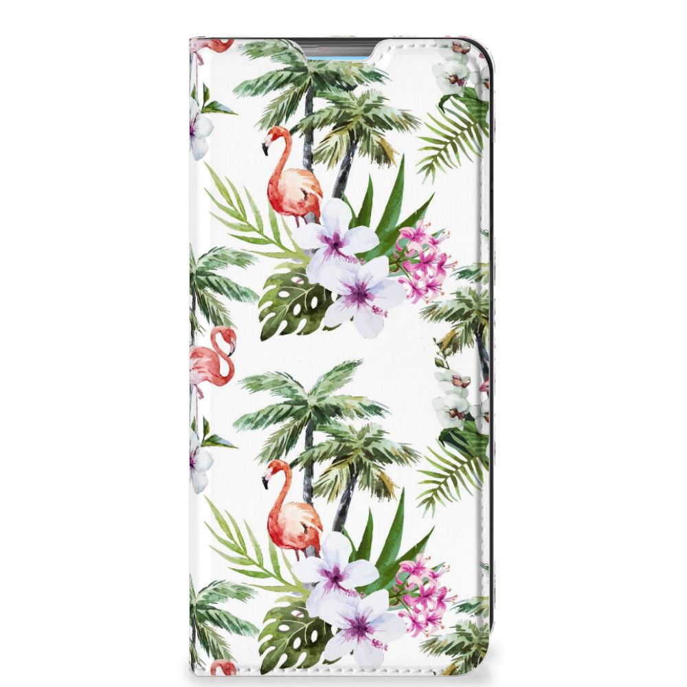 OPPO A74 4G Hoesje maken Flamingo Palms - B2C Telecom