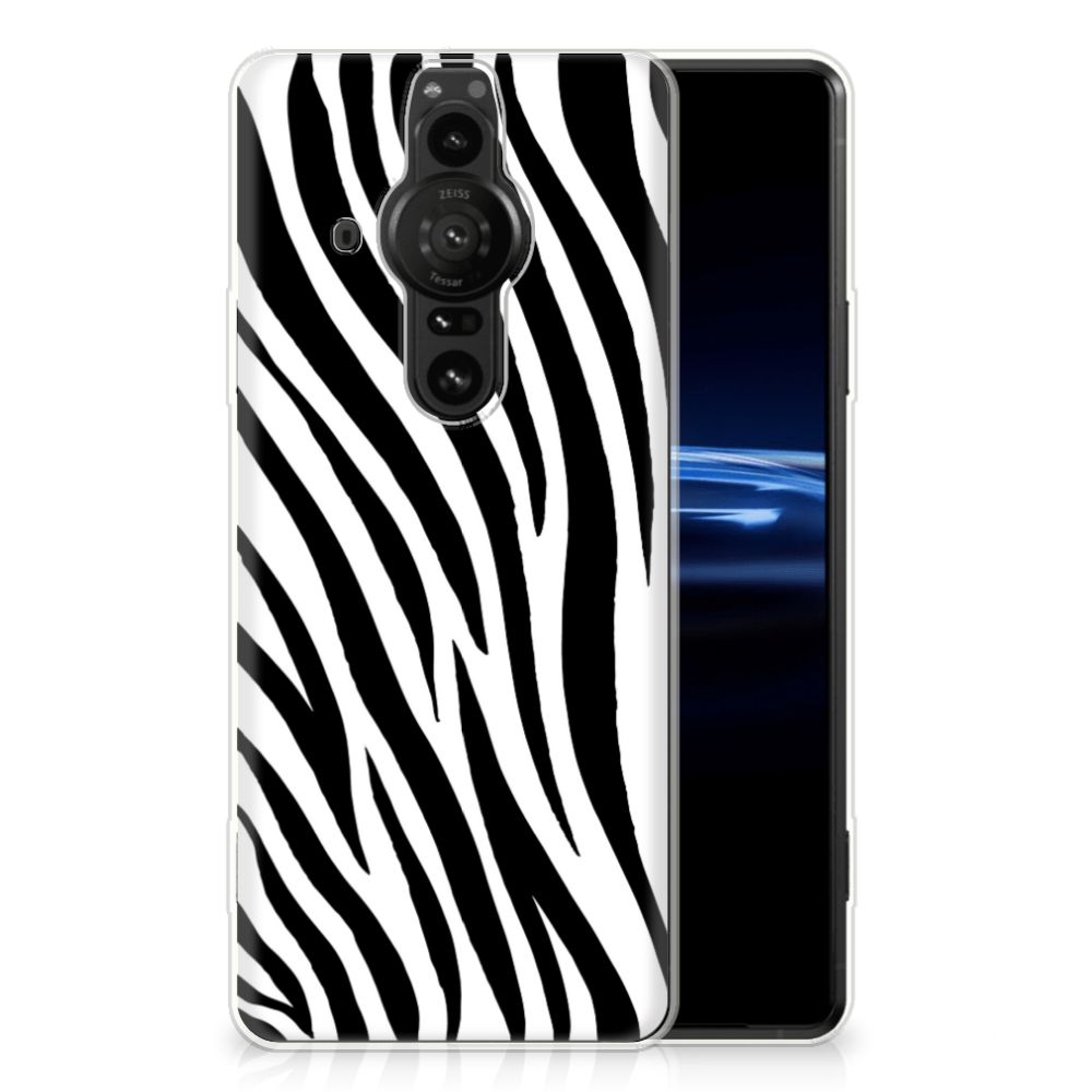 Sony Xperia Pro-I TPU Hoesje Zebra B2C Telecom