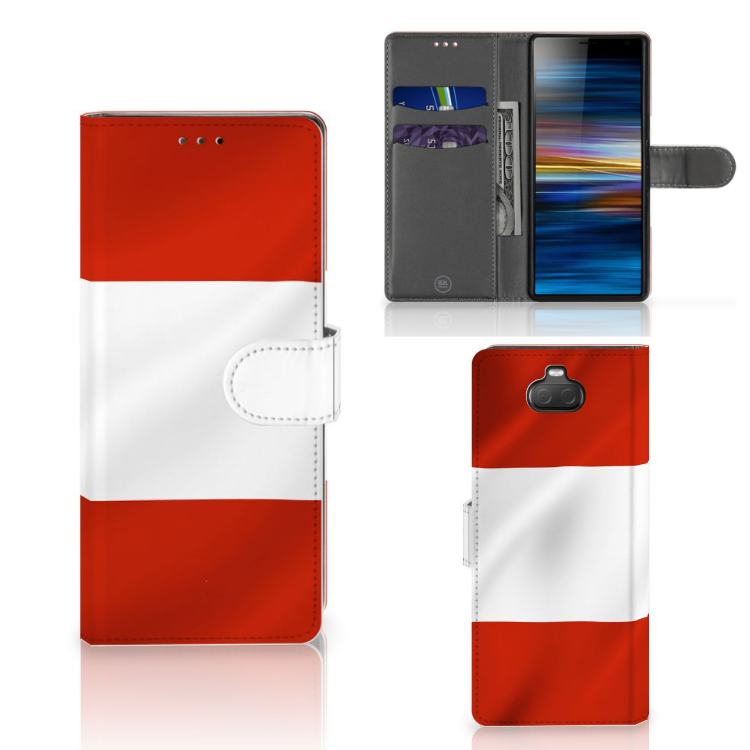 Sony Xperia 10 Bookstyle Case Oostenrijk