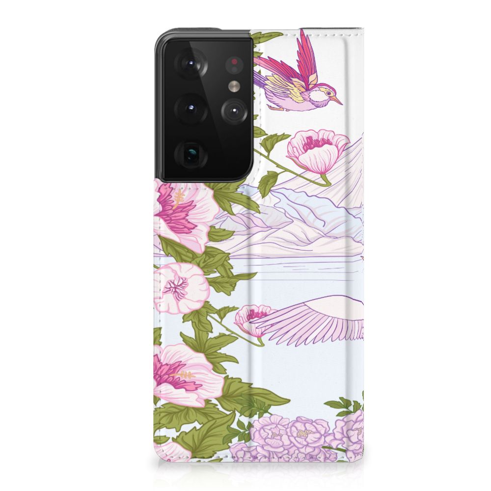 Samsung Galaxy S21 Ultra Hoesje maken Bird Standing - B2C Telecom