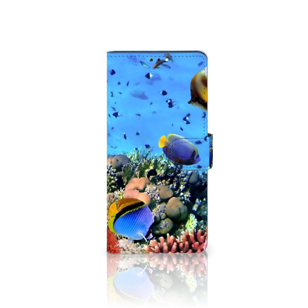 Xiaomi Redmi Note 10 Pro Telefoonhoesje met Pasjes Vissen