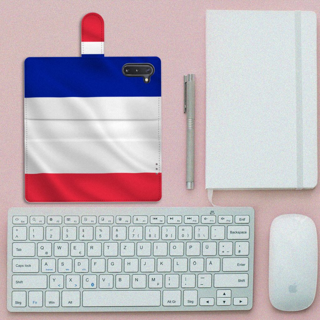 Samsung Galaxy Note 10 Bookstyle Case Frankrijk