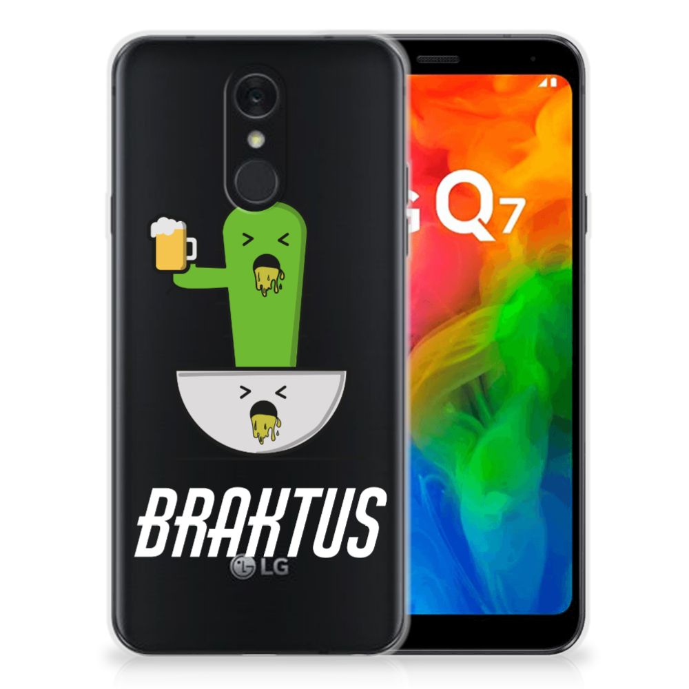 LG Q7 Telefoonhoesje met Naam Braktus