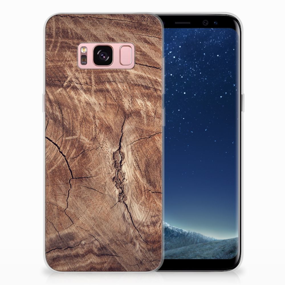 Samsung Galaxy S8 Bumper Hoesje Tree Trunk