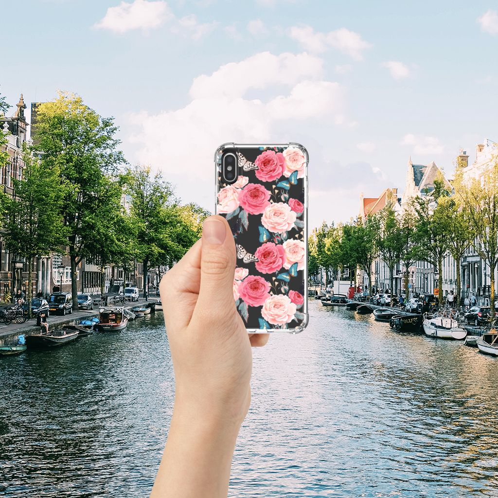 Apple iPhone X | Xs Case Butterfly Roses
