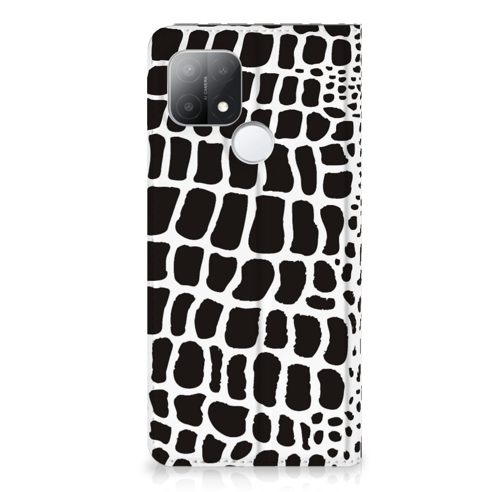 OPPO A15 Hoesje maken Slangenprint - B2C Telecom
