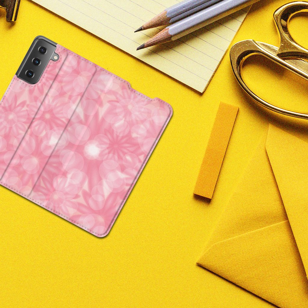 Samsung Galaxy S21 Smart Cover Spring Flowers - B2C Telecom