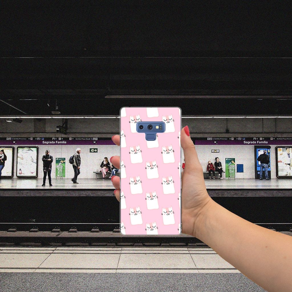 Samsung Galaxy Note 9 TPU Hoesje Sleeping Cats