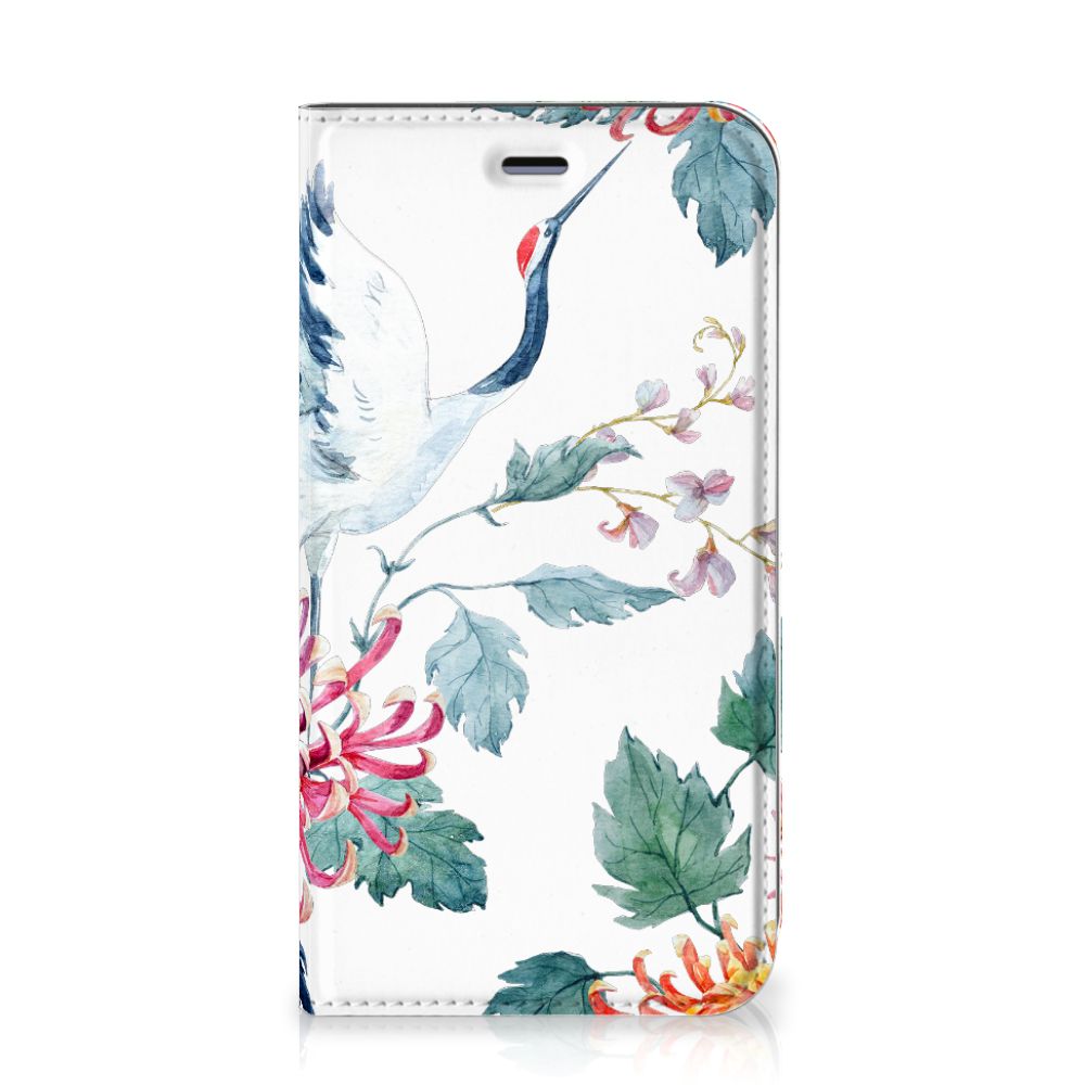 Apple iPhone 11 Hoesje maken Bird Flowers