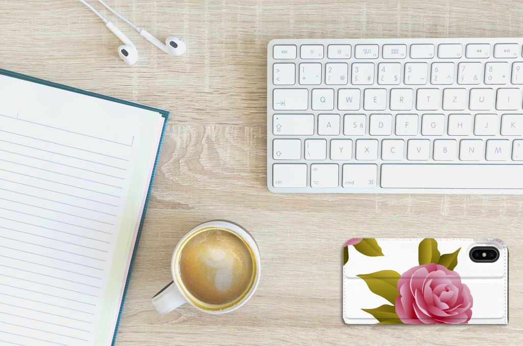 Apple iPhone X | Xs Smart Cover Roses