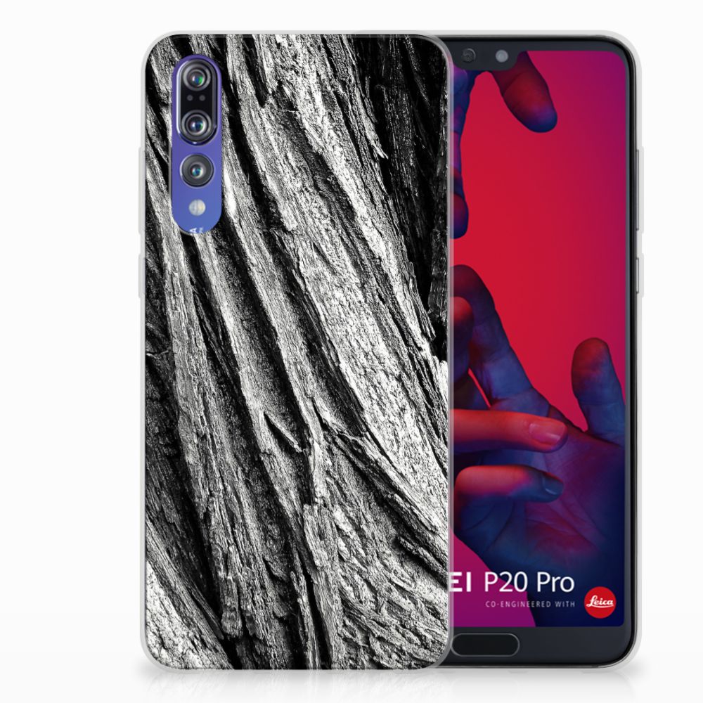 Bumper Hoesje Huawei P20 Pro Boomschors Grijs