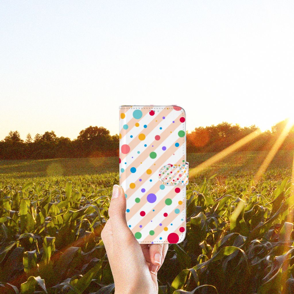 Samsung Galaxy A71 Telefoon Hoesje Dots