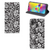 Samsung Galaxy M20 Smart Cover Black Flowers