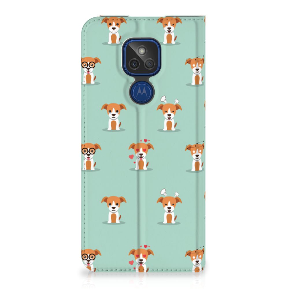 Motorola Moto G9 Play Hoesje maken Pups - B2C Telecom