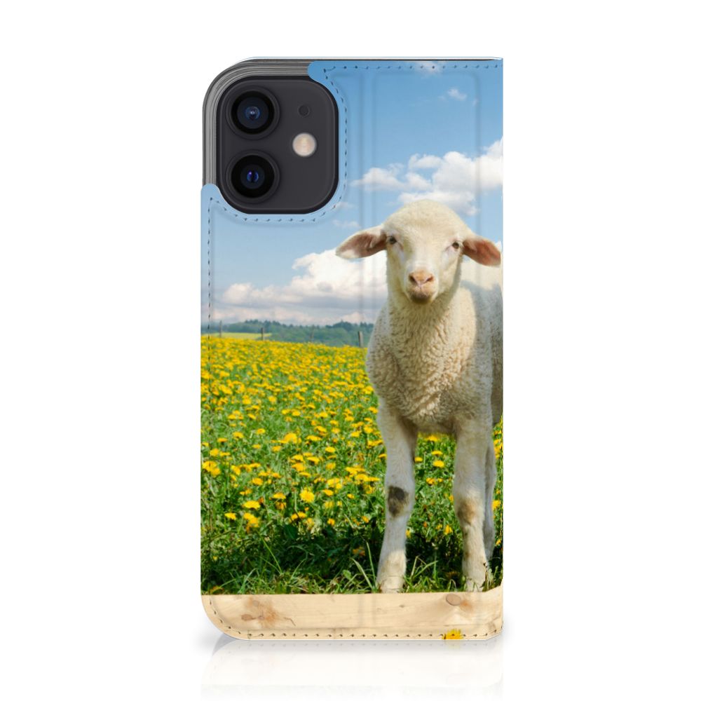 iPhone 12 Mini Hoesje maken Schaap en Lammetje - B2C Telecom