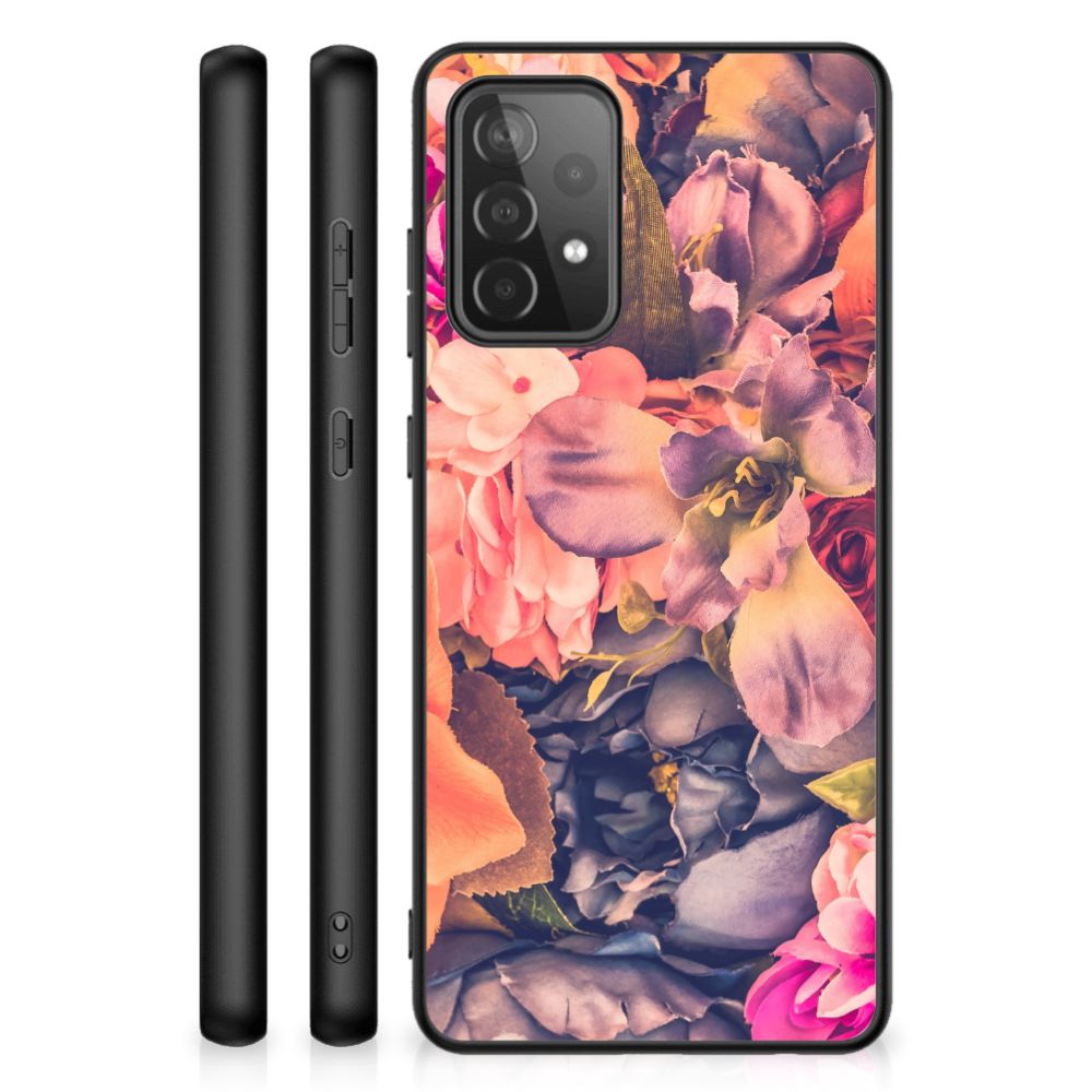 Samsung Galaxy A72 (5G/4G) Bloemen Hoesje Bosje Bloemen