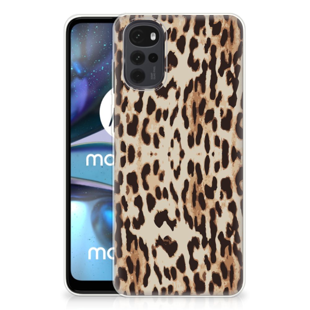 Motorola Moto G22 TPU Hoesje Leopard B2C Telecom