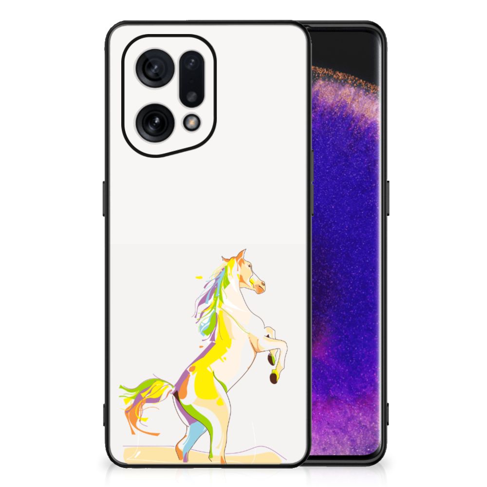 OPPO Find X5 Hoesje Horse Color B2C Telecom