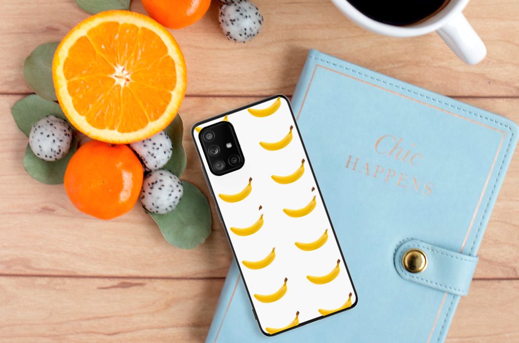 Samsung Galaxy A71 Back Cover Hoesje Banana B2C Telecom