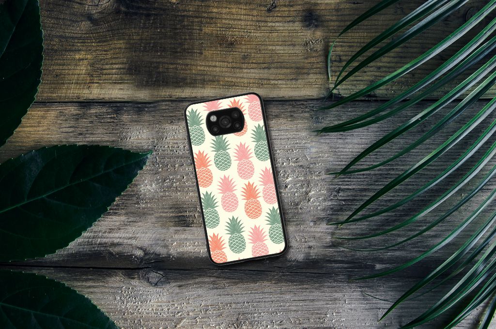 Xiaomi Poco X3 | X3 Pro Back Cover Hoesje Ananas B2C Telecom