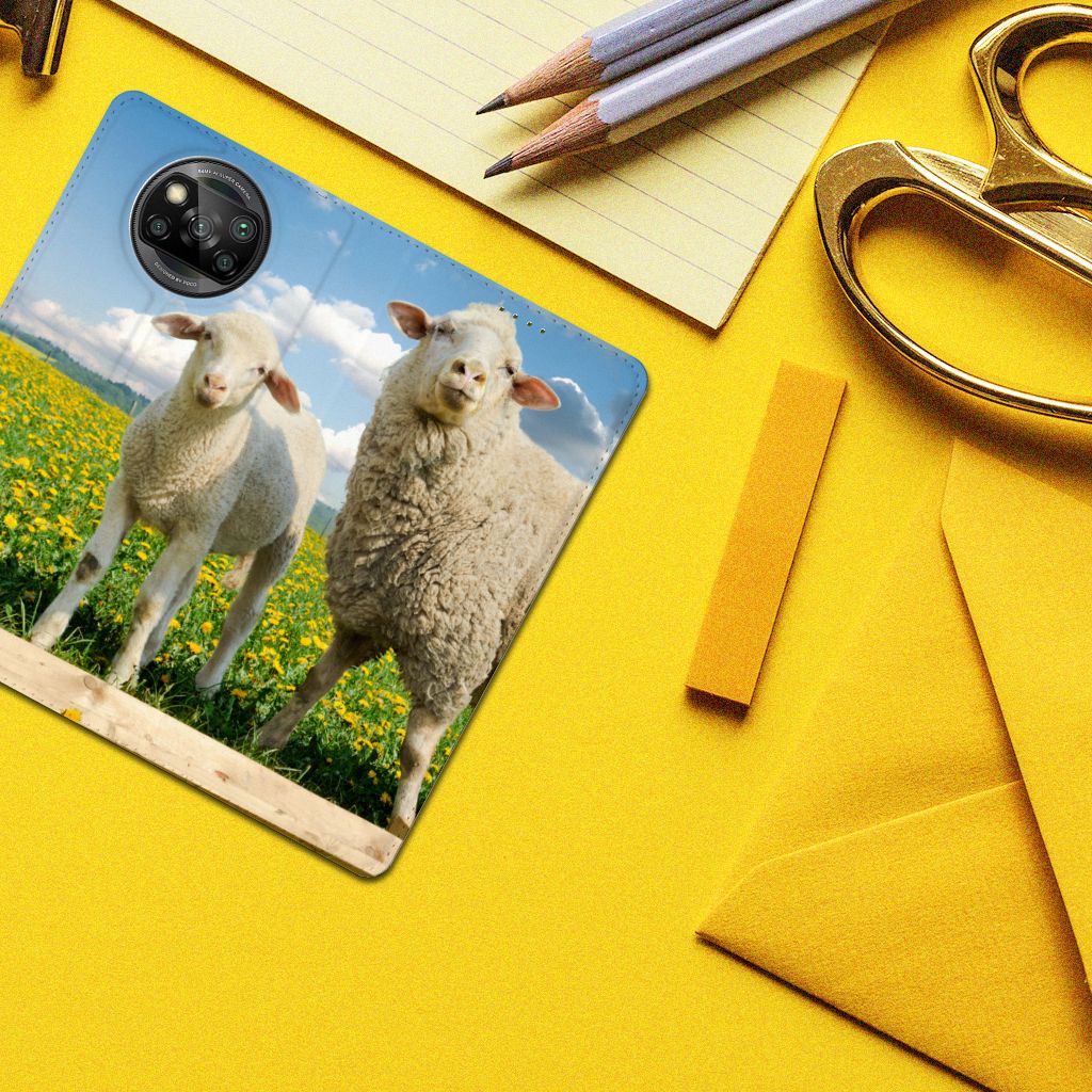 Xiaomi Poco X3 Pro | Poco X3 Hoesje maken Schaap en Lammetje - B2C Telecom