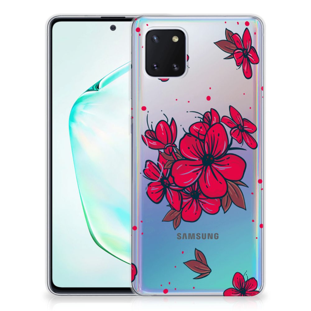 Samsung Galaxy Note 10 Lite TPU Case Blossom Red