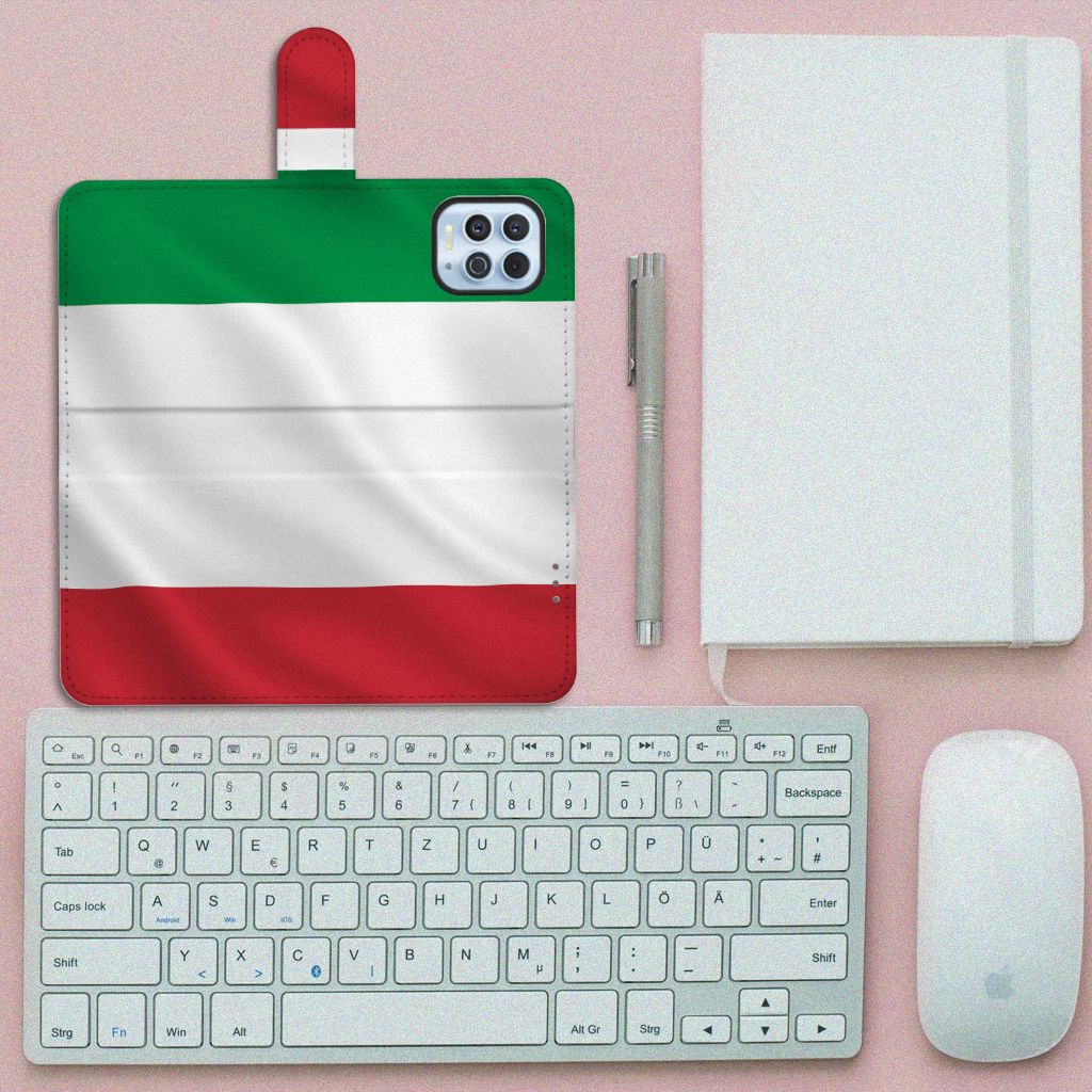 Motorola Moto G100 Bookstyle Case Italië