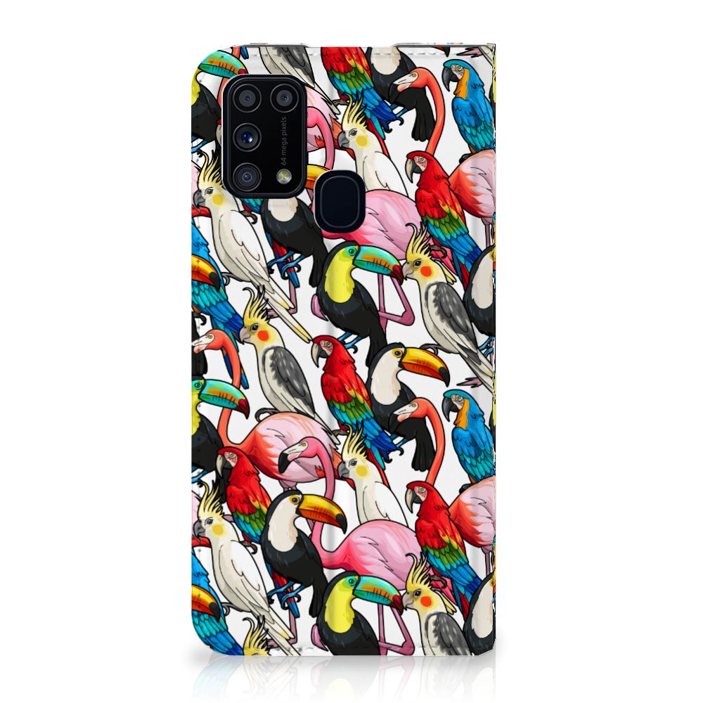 Samsung Galaxy M31 Hoesje maken Birds - B2C Telecom