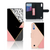 Samsung Galaxy M10 Book Case Zwart Roze Vormen