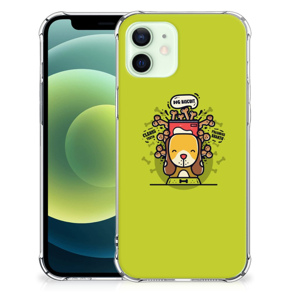 iPhone 12 Mini Stevig Bumper Hoesje Doggy Biscuit B2C Telecom