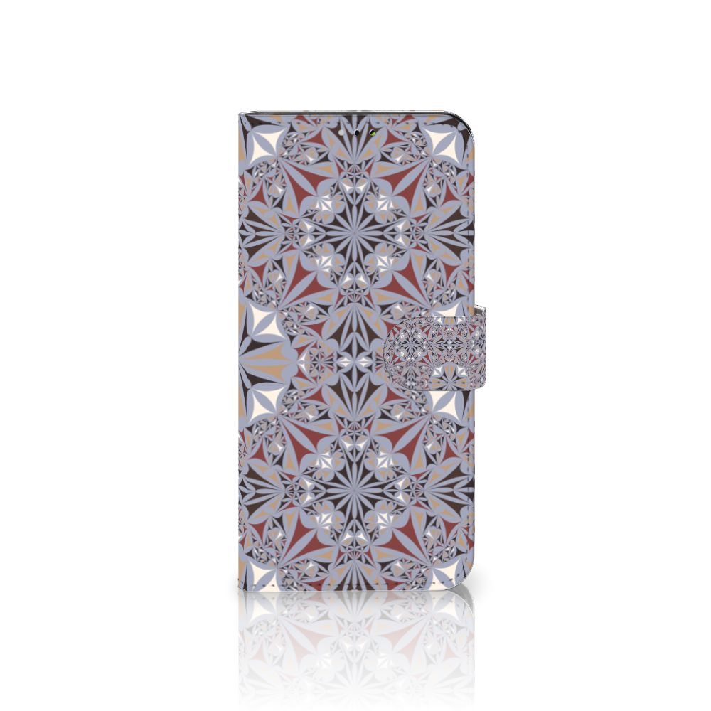 Samsung Galaxy A03 Bookcase Flower Tiles