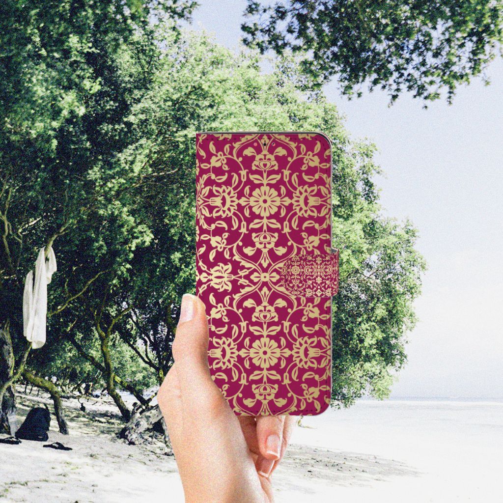 Wallet Case Samsung Galaxy A13 (4G) Barok Pink