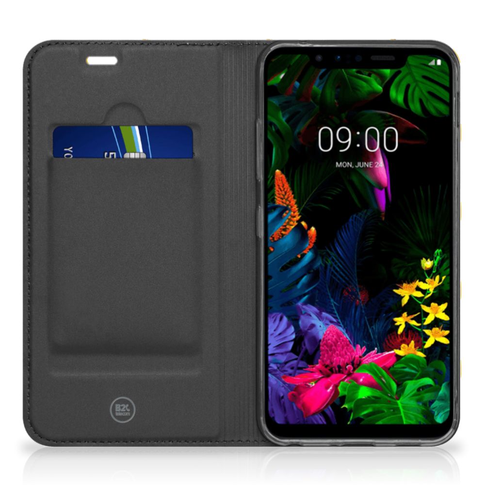 LG G8s Thinq Flip Style Cover Banana