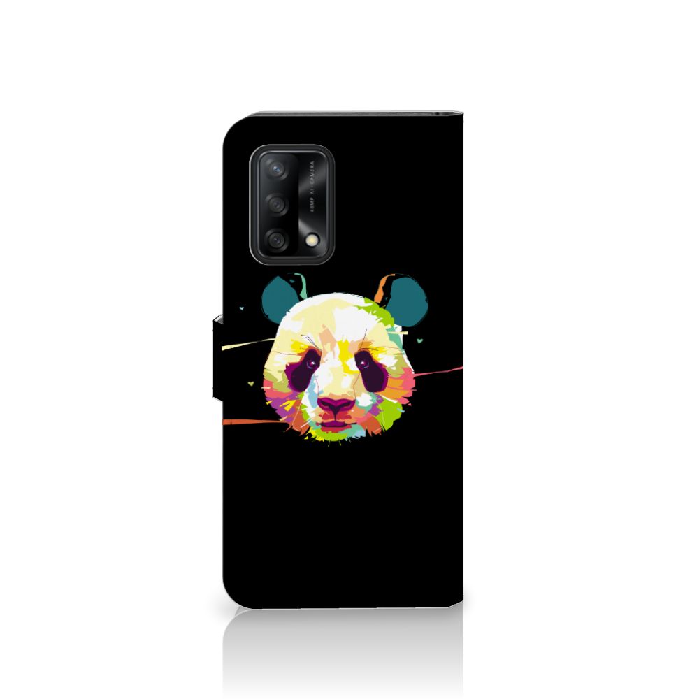 OPPO A74 4G Leuk Hoesje Panda Color