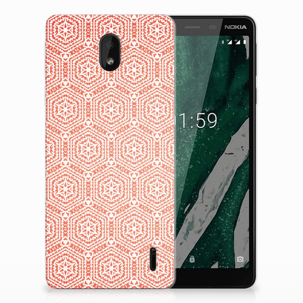 Nokia 1 Plus TPU bumper Pattern Orange