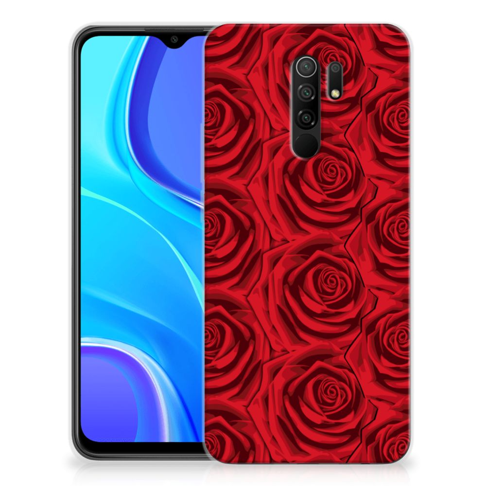 Xiaomi Redmi 9 TPU Case Red Roses B2C Telecom