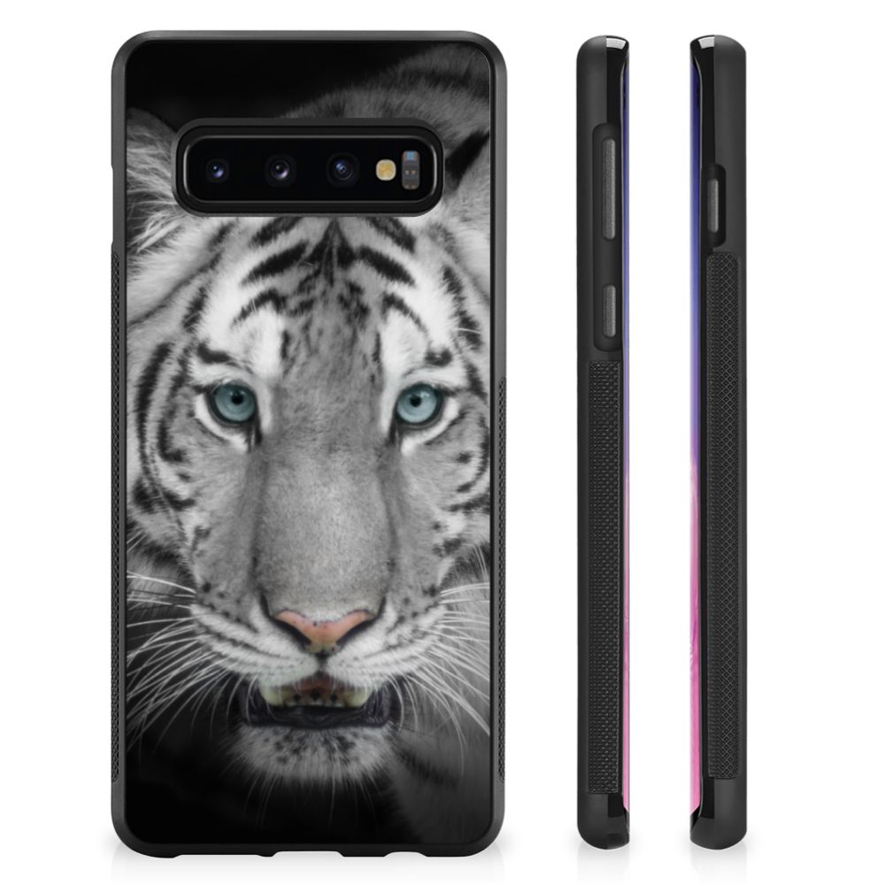 Samsung Galaxy S10+ Back Cover Tijger