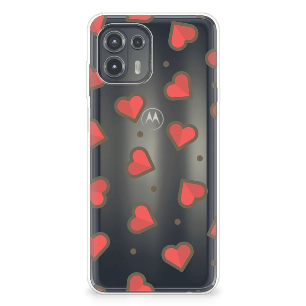 Motorola Edge 20 Lite TPU bumper Hearts B2C Telecom