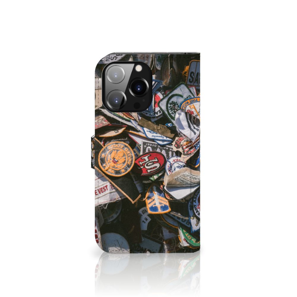 iPhone 14 Pro Max Telefoonhoesje met foto Badges