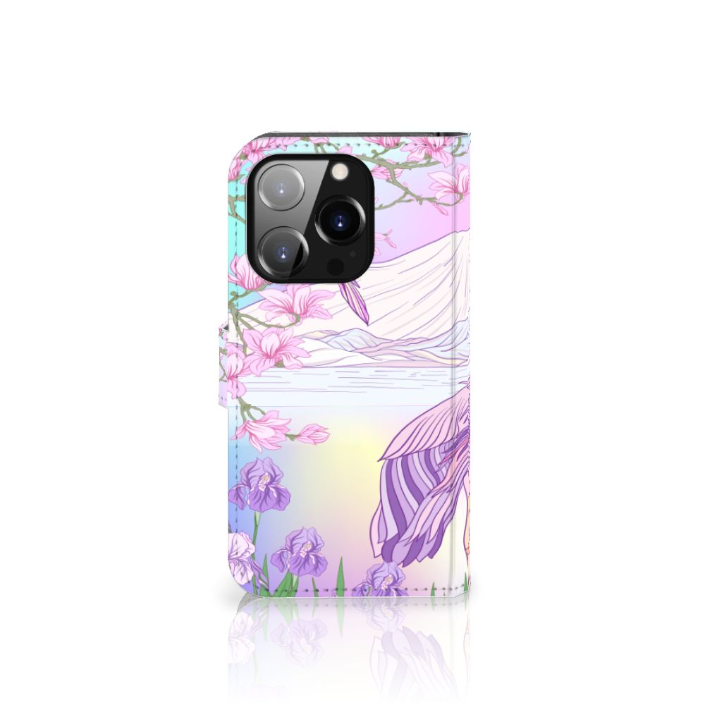 iPhone 14 Pro Telefoonhoesje met Pasjes Bird