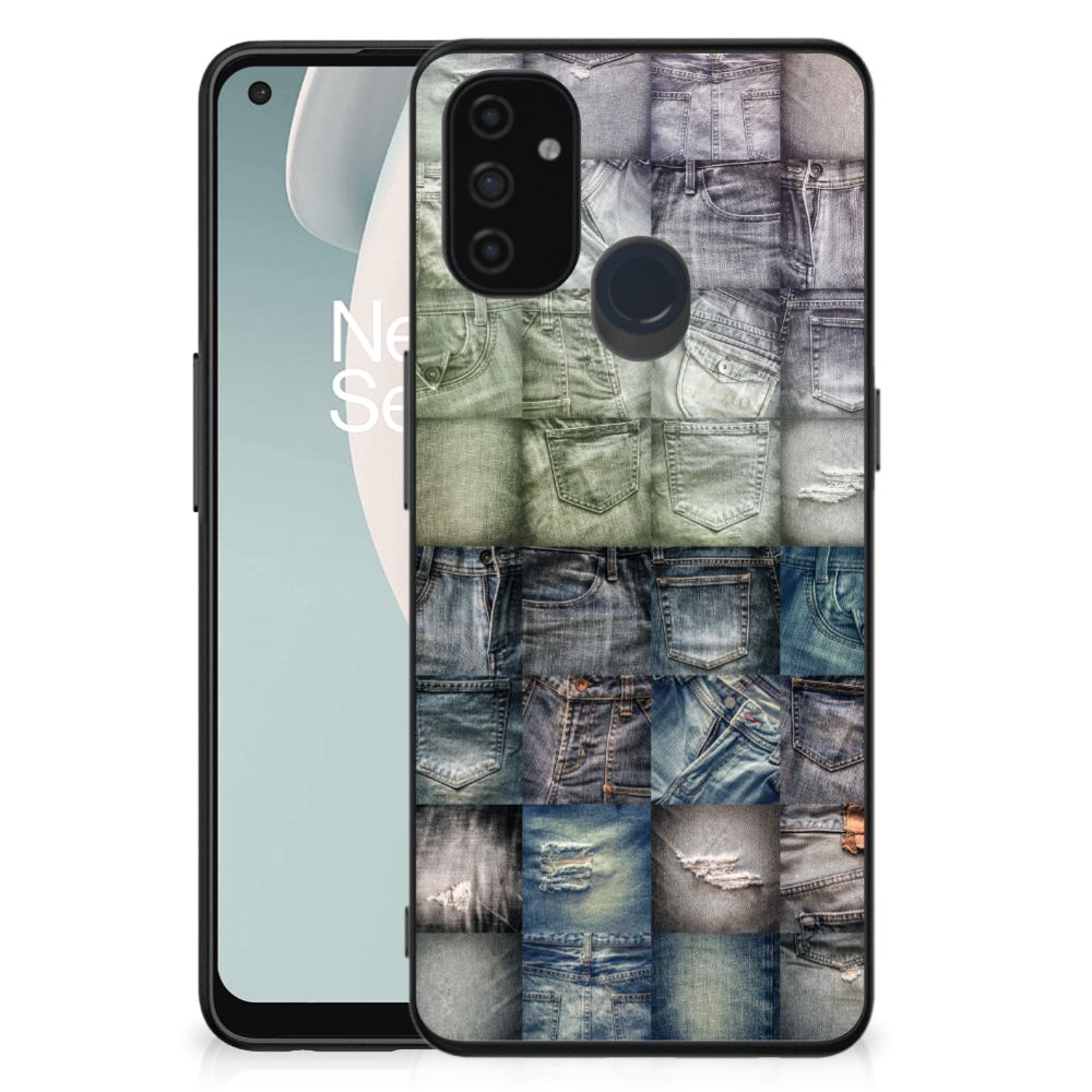 GSM Cover OnePlus Nord N100 Spijkerbroeken