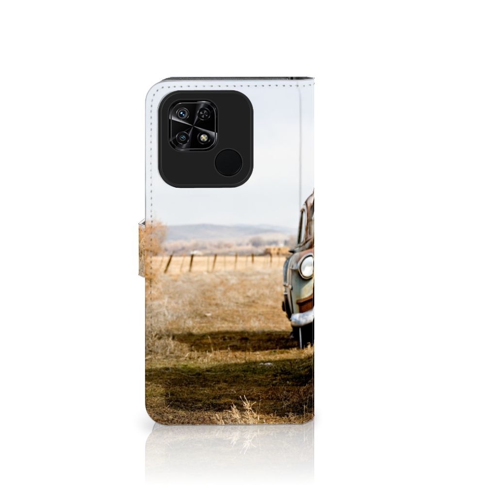 Xiaomi Redmi 10C Telefoonhoesje met foto Vintage Auto