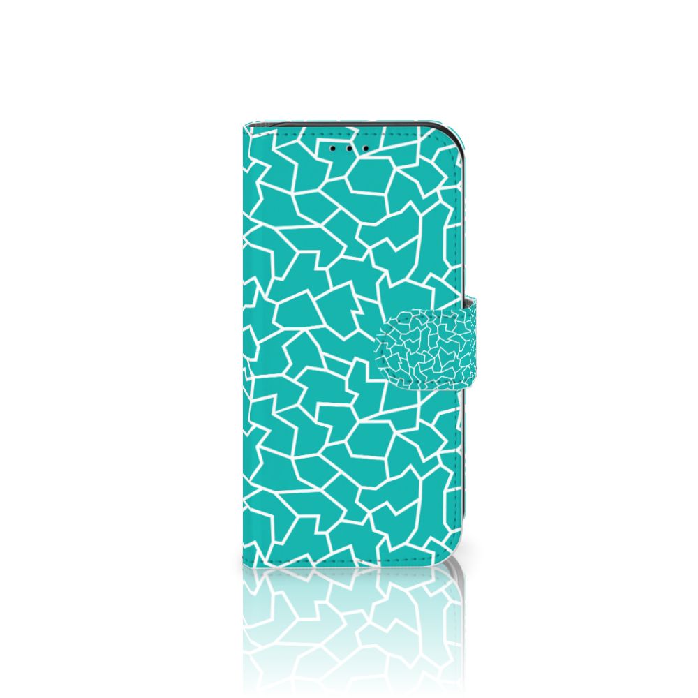 Apple iPhone 11 Pro Hoesje Cracks Blue