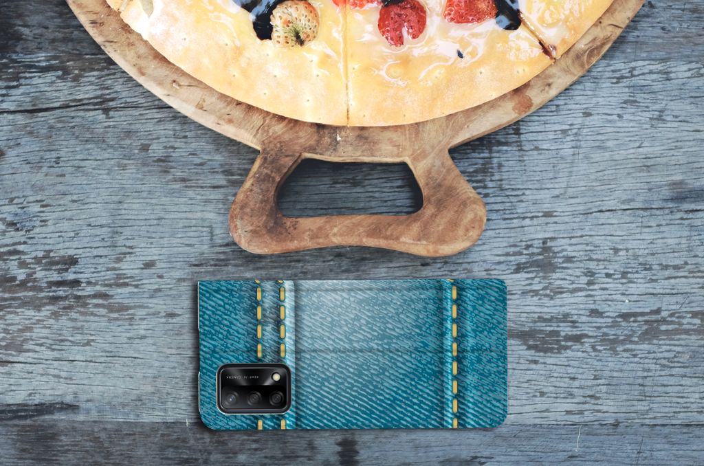 OPPO A74 4G Hippe Standcase Jeans - B2C Telecom