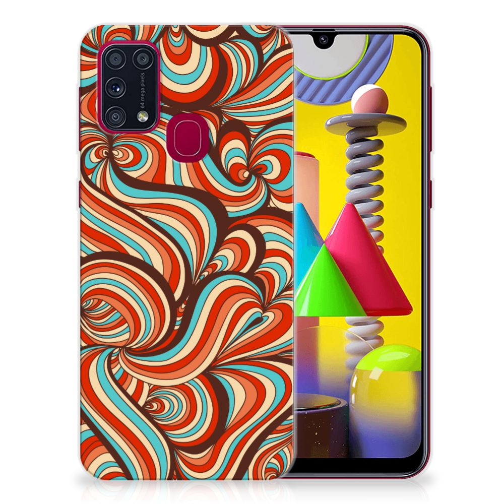 Samsung Galaxy M31 Hoesje maken Retro B2C Telecom
