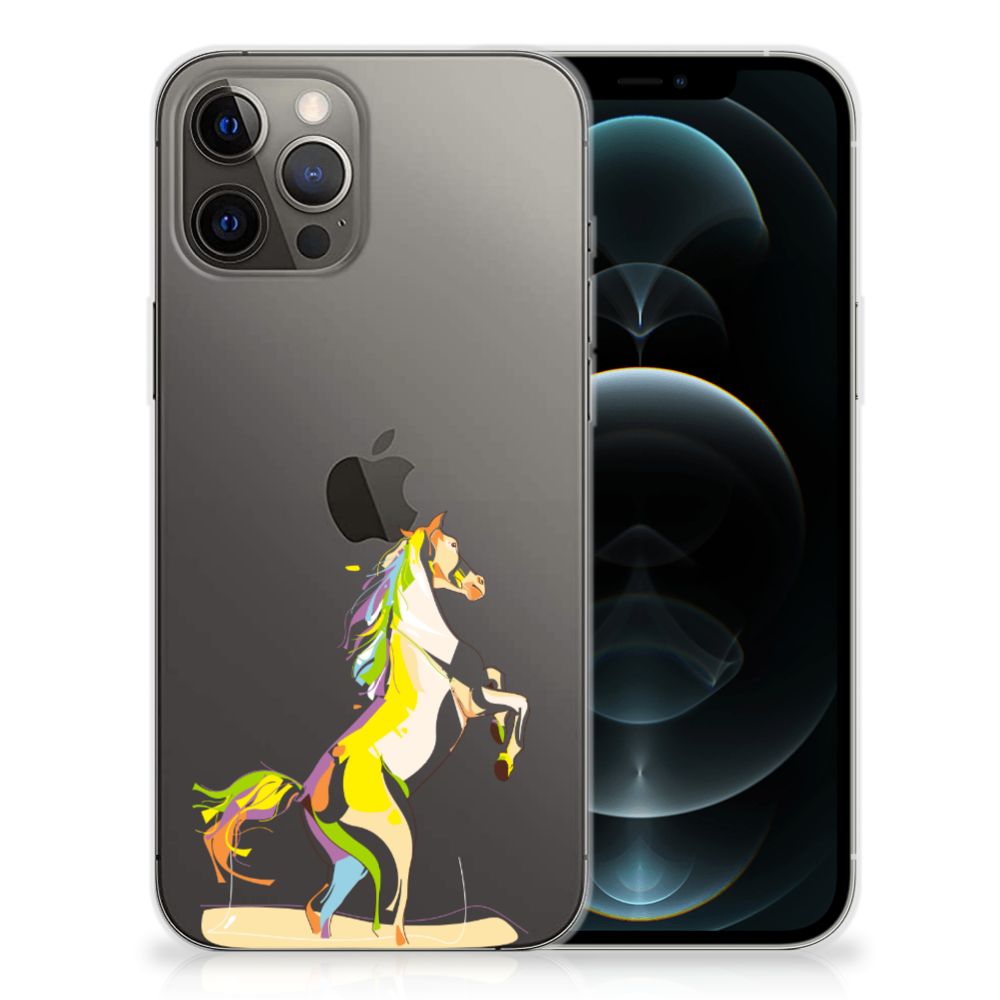 iPhone 12 Pro Max Telefoonhoesje met Naam Horse Color B2C Telecom